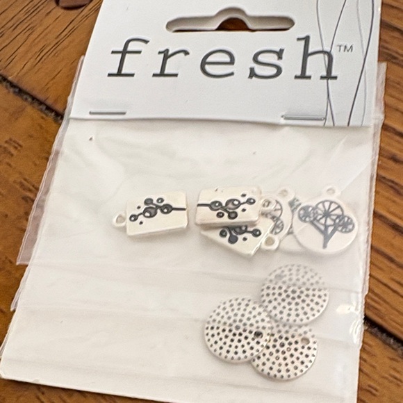 fresh Other - Fresh Silver and Black Charm Collection